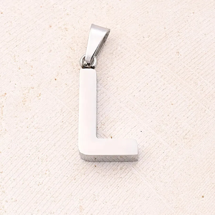 Letter Pendant Necklaces