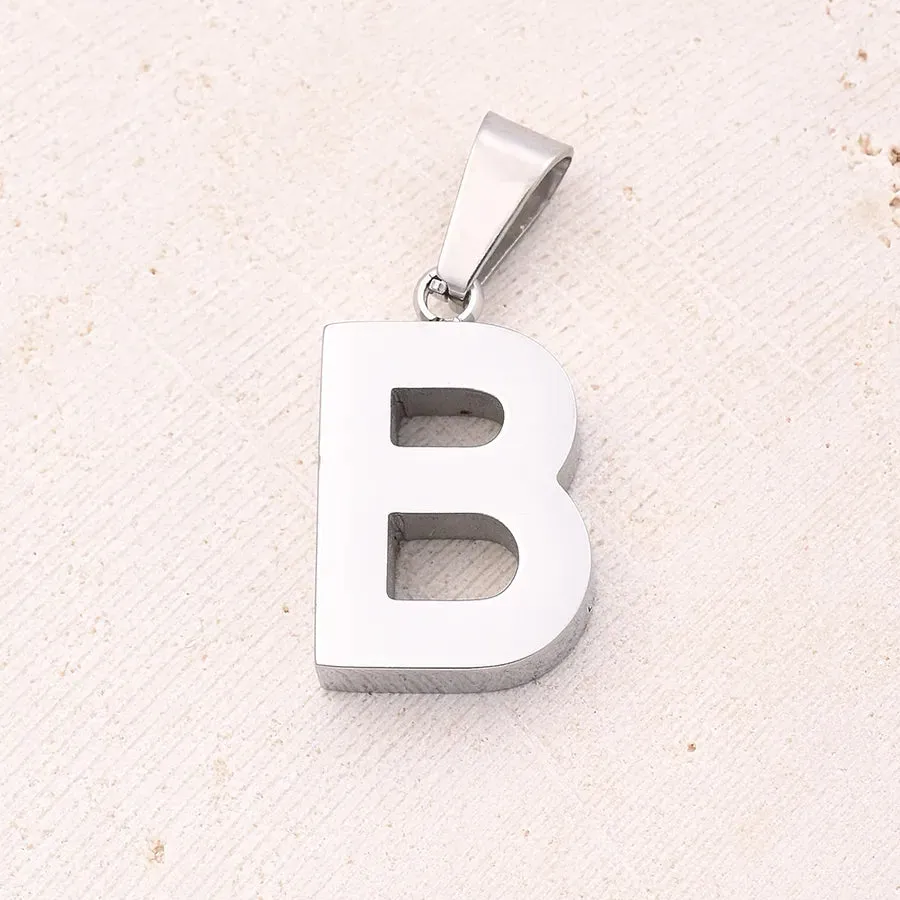 Letter Pendant Necklaces