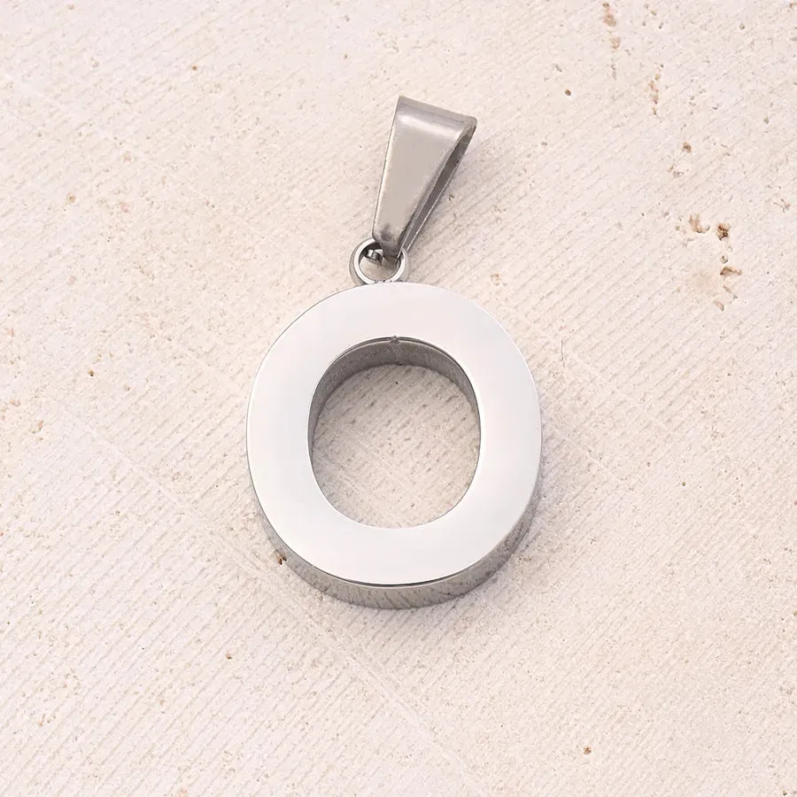 Letter Pendant Necklaces