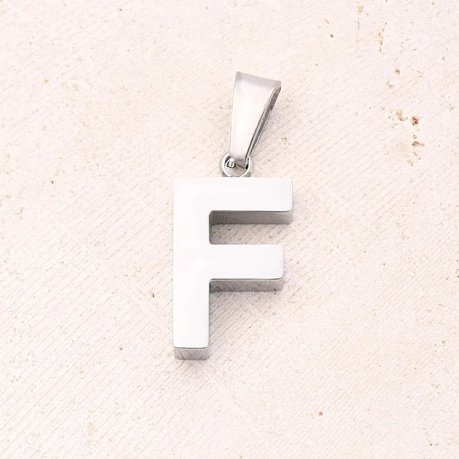 Letter Pendant Necklaces