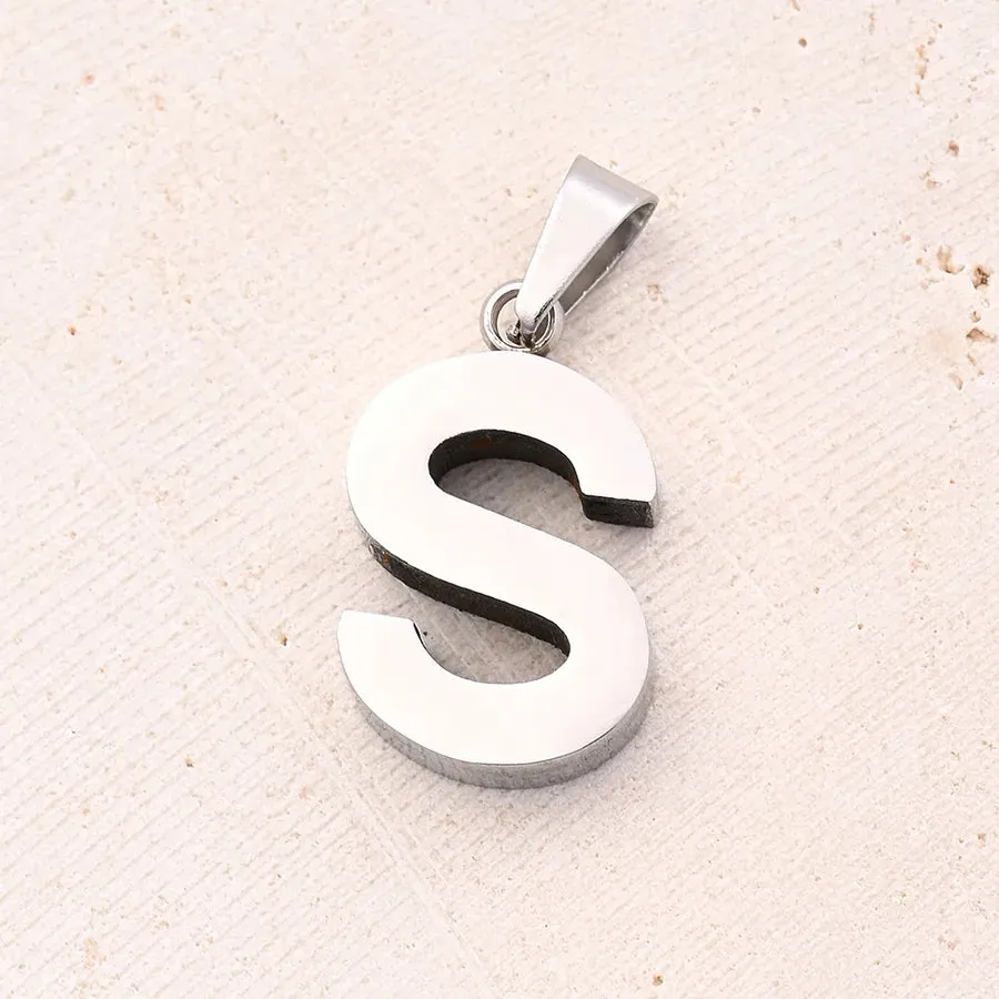 Letter Pendant Necklaces