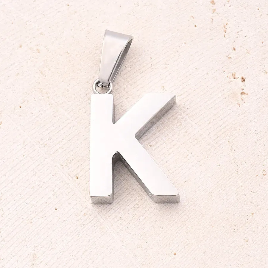 Letter Pendant Necklaces