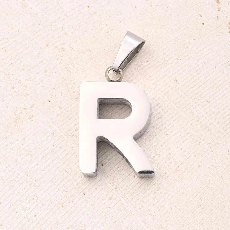 Letter Pendant Necklaces