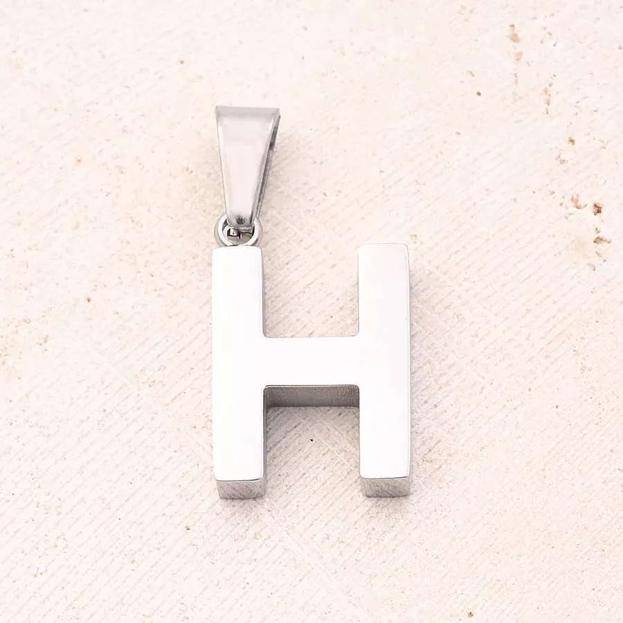 Letter Pendant Necklaces