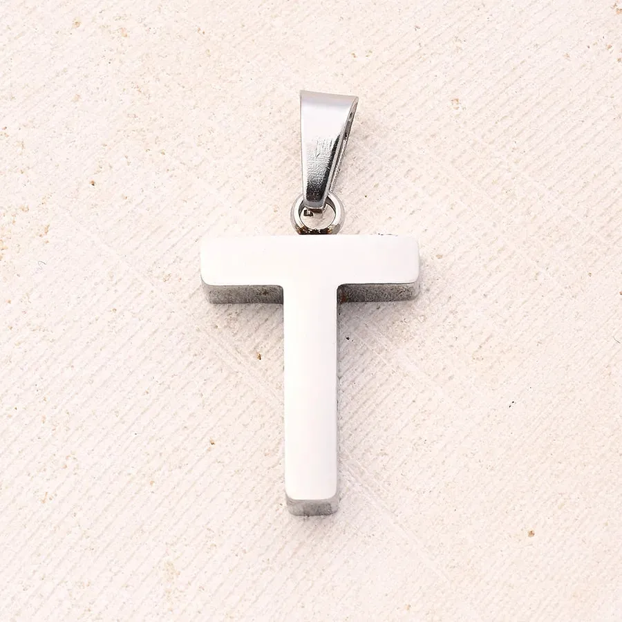 Letter Pendant Necklaces