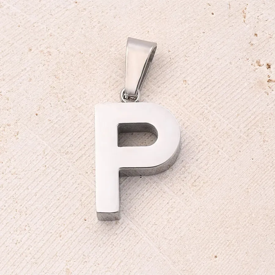 Letter Pendant Necklaces