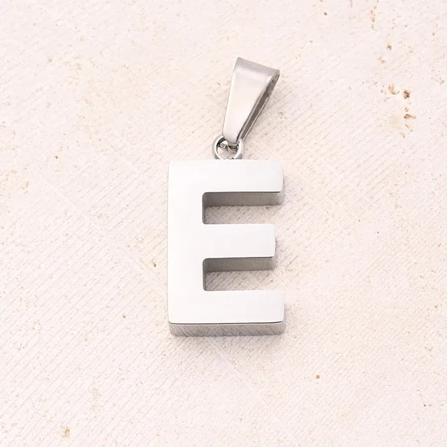 Letter Pendant Necklaces