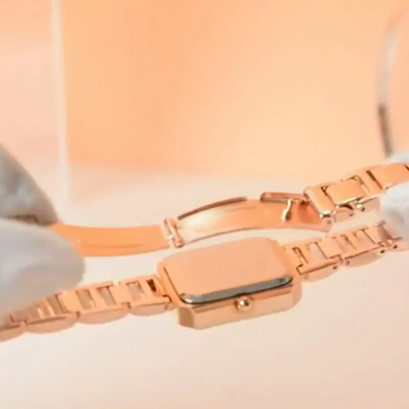 🌸Limited time 48% OFF✨⌚Couple's Fashion Rectangular Quartz Watch
