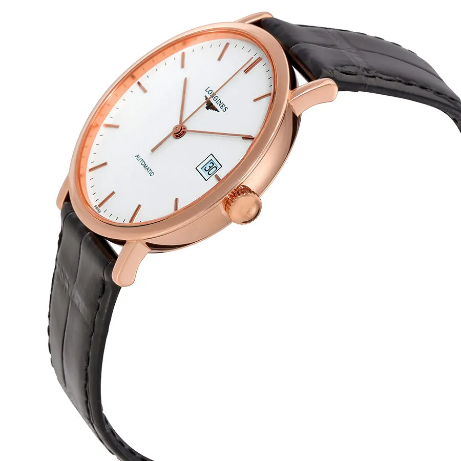 Longines La Grande Classique 18kt Rose Gold Automatic White Dial Men's Watch L47878120 L4.787.8.12.0