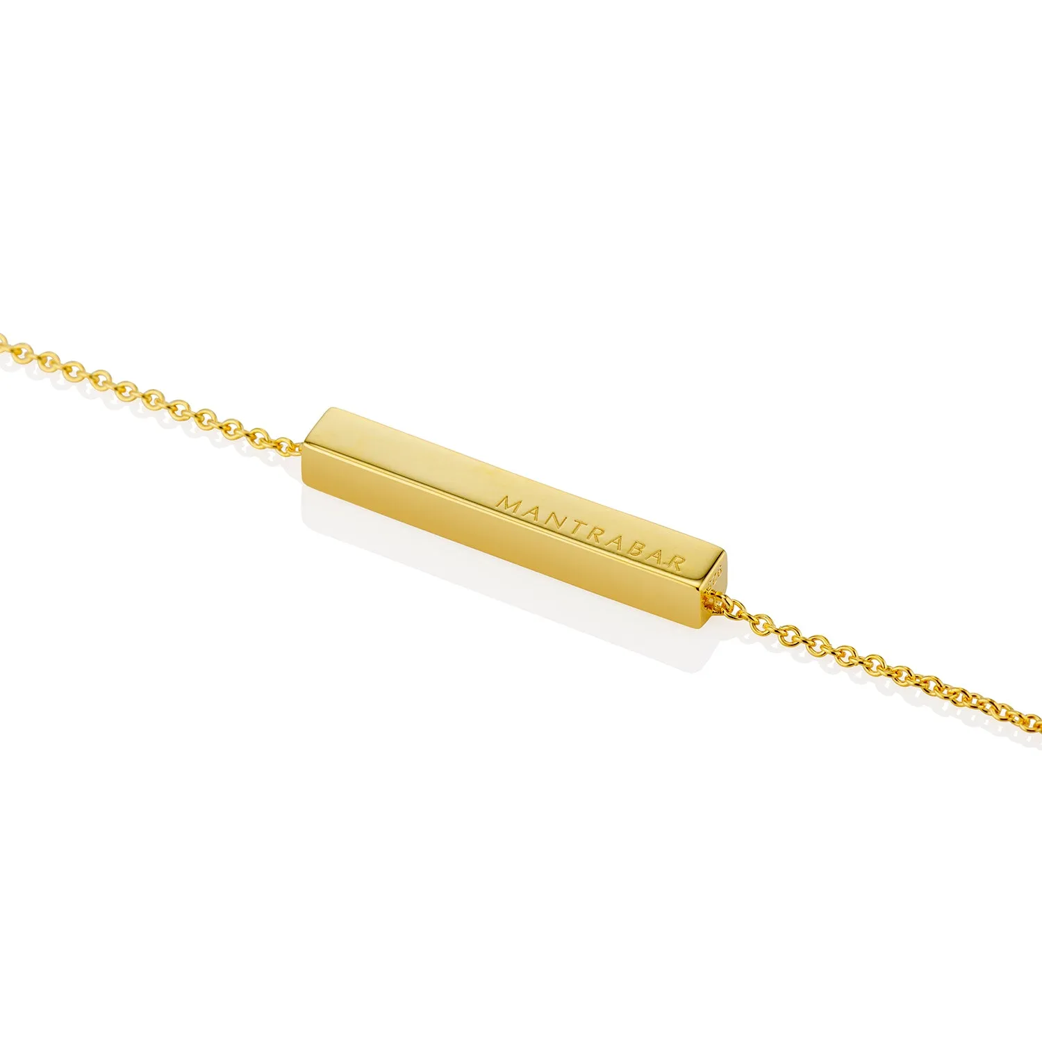 MantraBar "Balance, Joy, Calm" Horizontal Bar Pendant