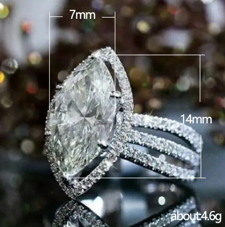 Marquise Ring | Marquise Diamond Ring | Marquise Engagement Ring | Halo Ring | Oval Ring | Halo Ring Engagement | Womens Wedding Ring