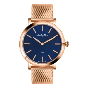 Mathey-Tissot Swiss Made Blue Dial Classic Men's Watch - H7916PBU