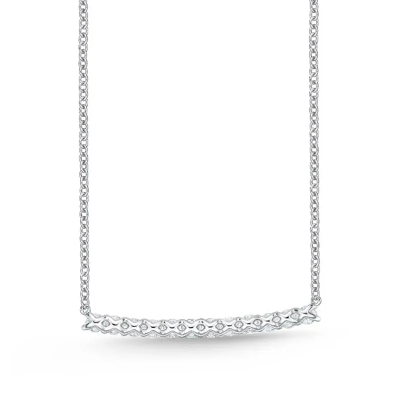 Memoire Diamond Bar Necklace