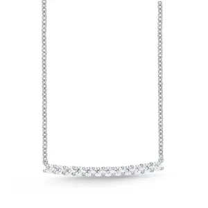 Memoire Diamond Bar Necklace