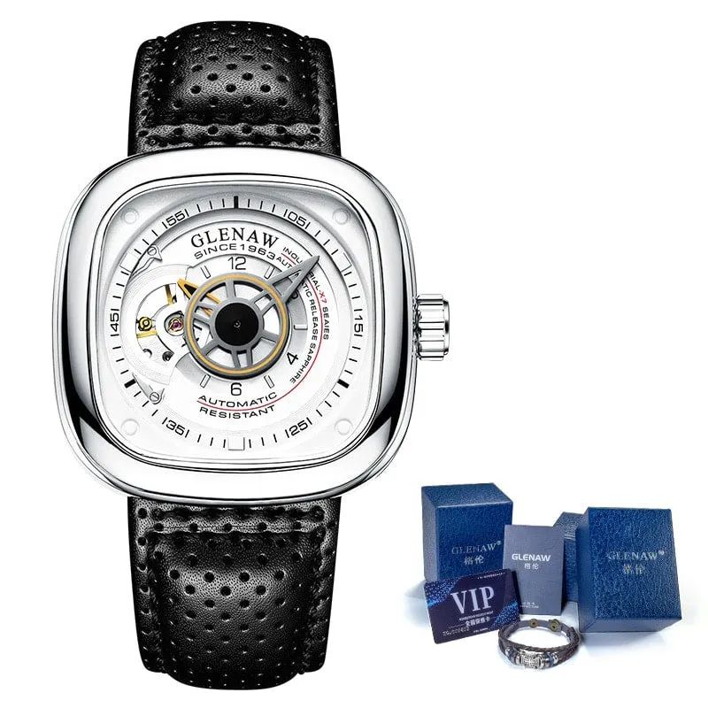 Men's Square Dial Mechanical Watches