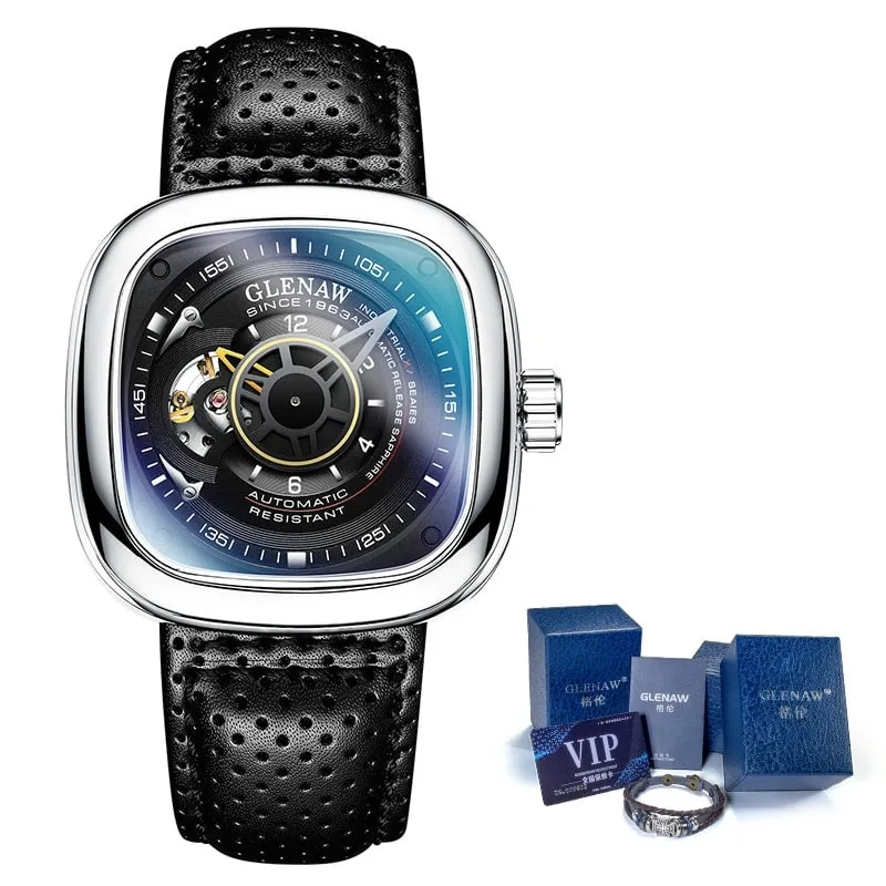 Men's Square Dial Mechanical Watches