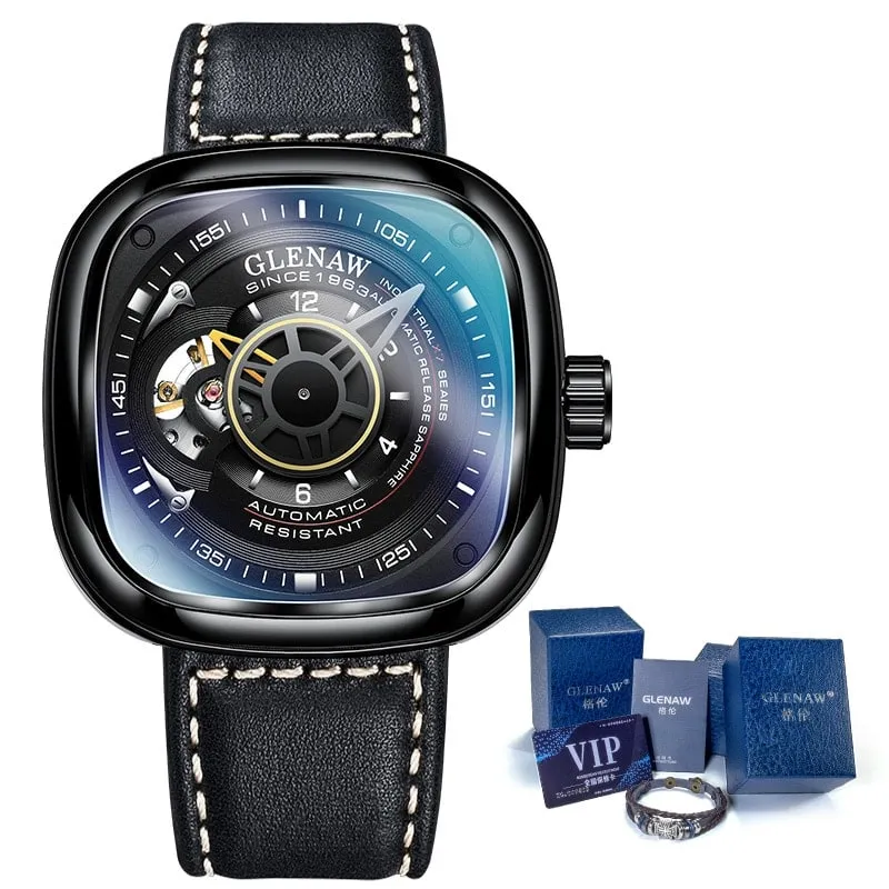 Men's Square Dial Mechanical Watches