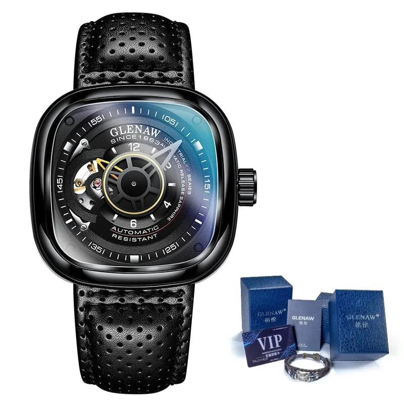 Men's Square Dial Mechanical Watches