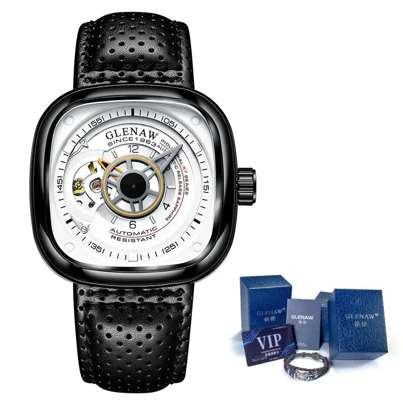 Men's Square Dial Mechanical Watches