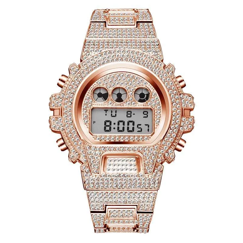Men's Watches Luxury LED Digital Quartz Gold Watch Men G Style Shock Proof AAA Male Wrist Watches For Men and Boys