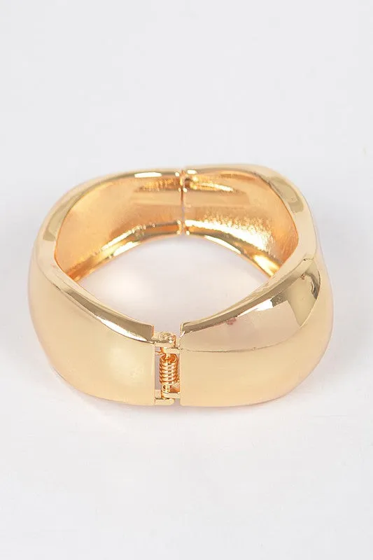 Metal Spring Hinge Bracelet