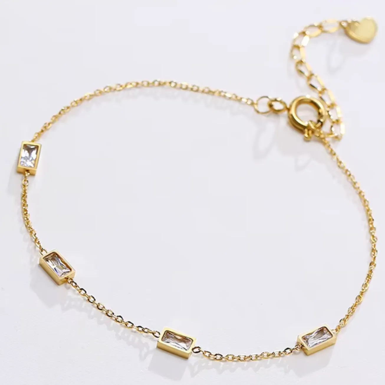 Mia - Gold Zirconia Bracelet