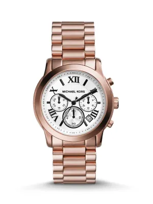 Michael Kors Cooper Rose Gold-tone Chronograph Women's Watch MK5929