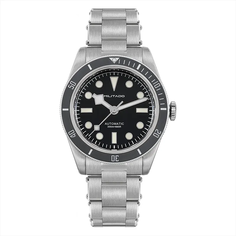 Militado Retro 38mm BB58 NH35 Automatic Watch ML06