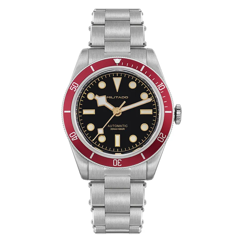 Militado Retro 38mm BB58 NH35 Automatic Watch ML06