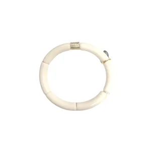 Millie b. The Skinnies Bracelet - Ivory Gold Bar