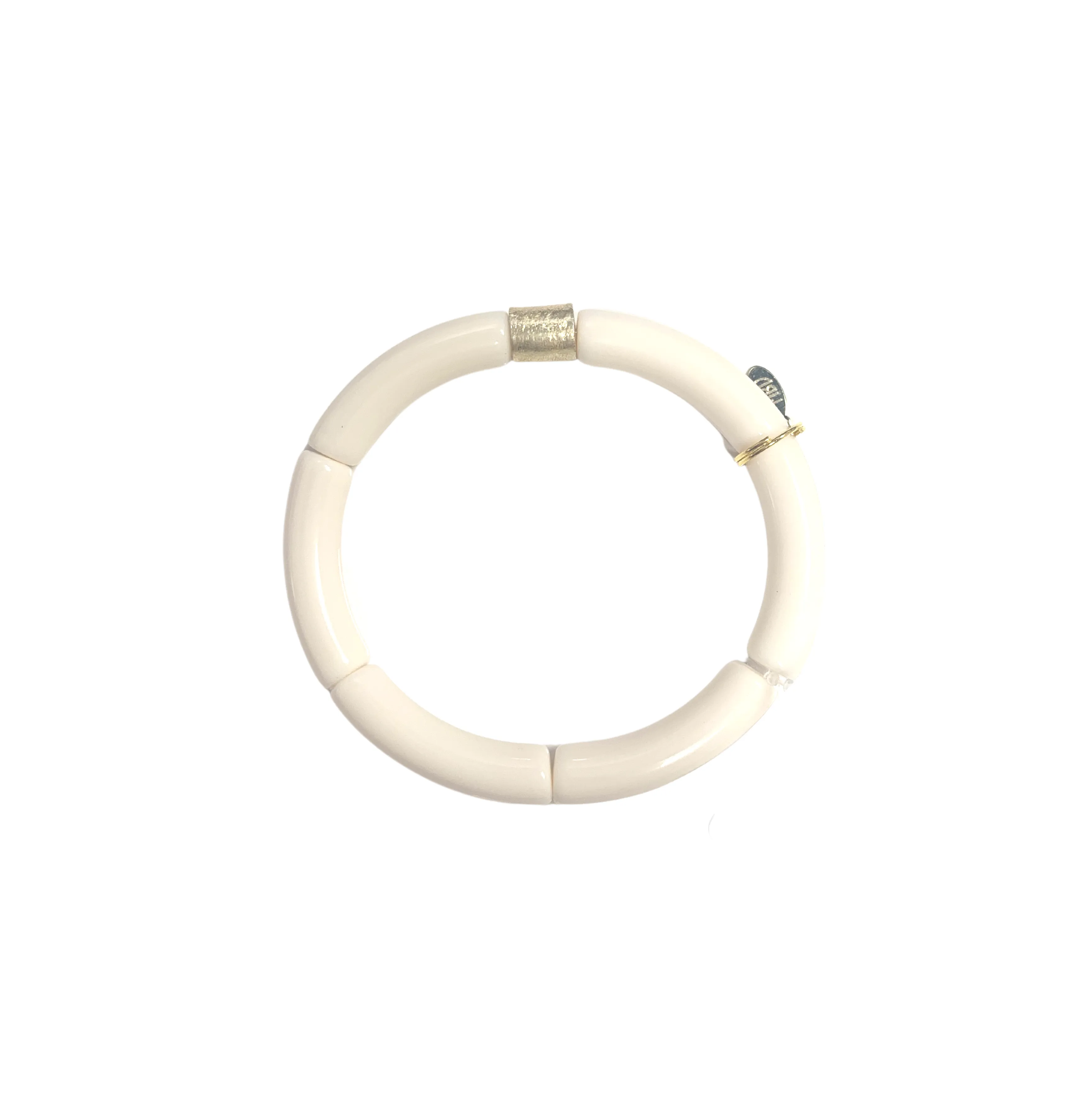 Millie b. The Skinnies Bracelet - Ivory Gold Bar
