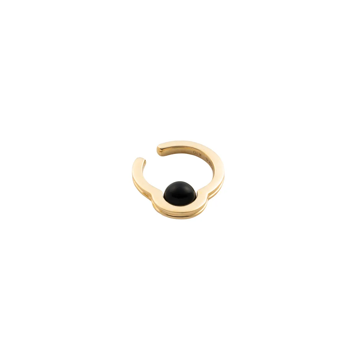 Mini BELUGA Onyx Ear Cuff