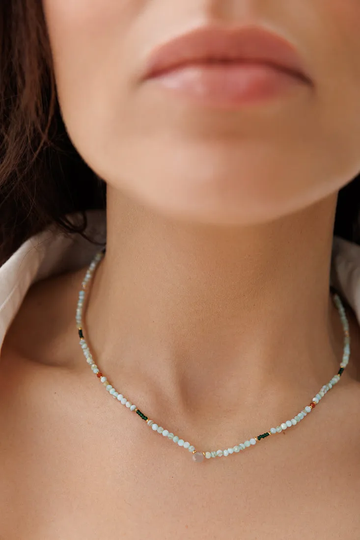 MINIMAL JADE BEAD NECKLACES