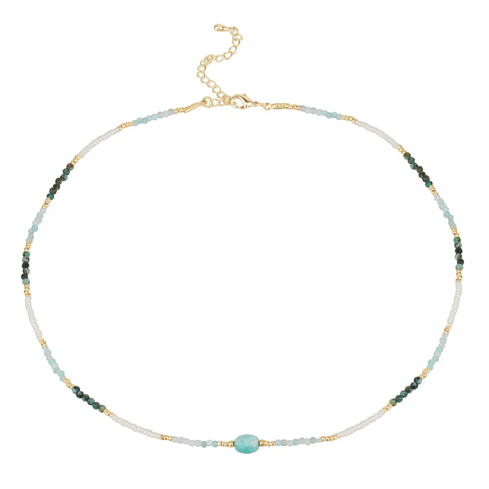 MINIMAL JADE BEAD NECKLACES