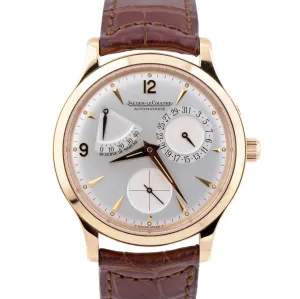 MINT Jaeger LeCoultre JLC Master Control Reserve De Marche 37mm 18K 140.2.93 BOX
