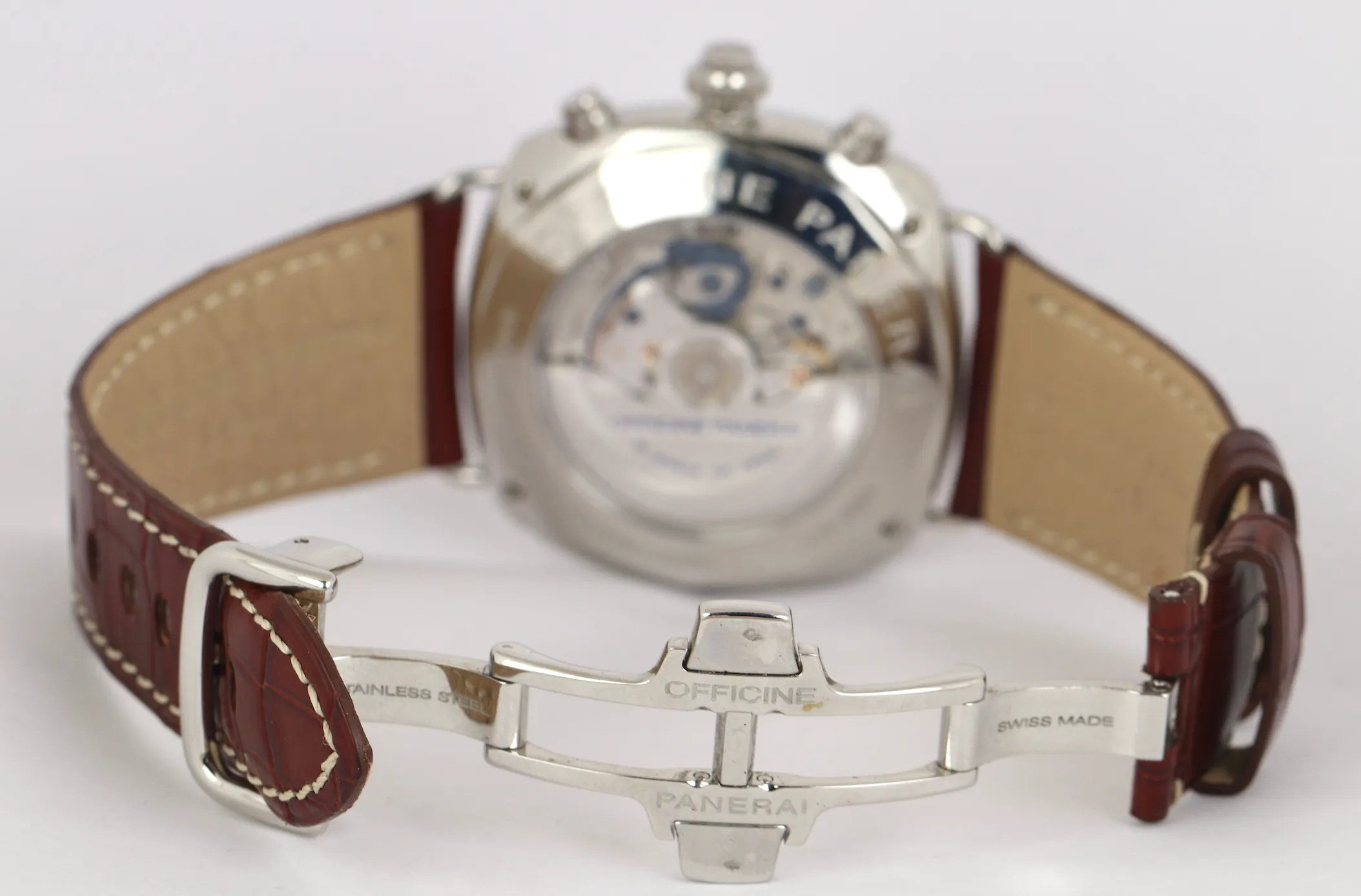 MINT Panerai Radiomir Chronograph 1/8th Second PAM00246 Stainless PAM 246 45mm