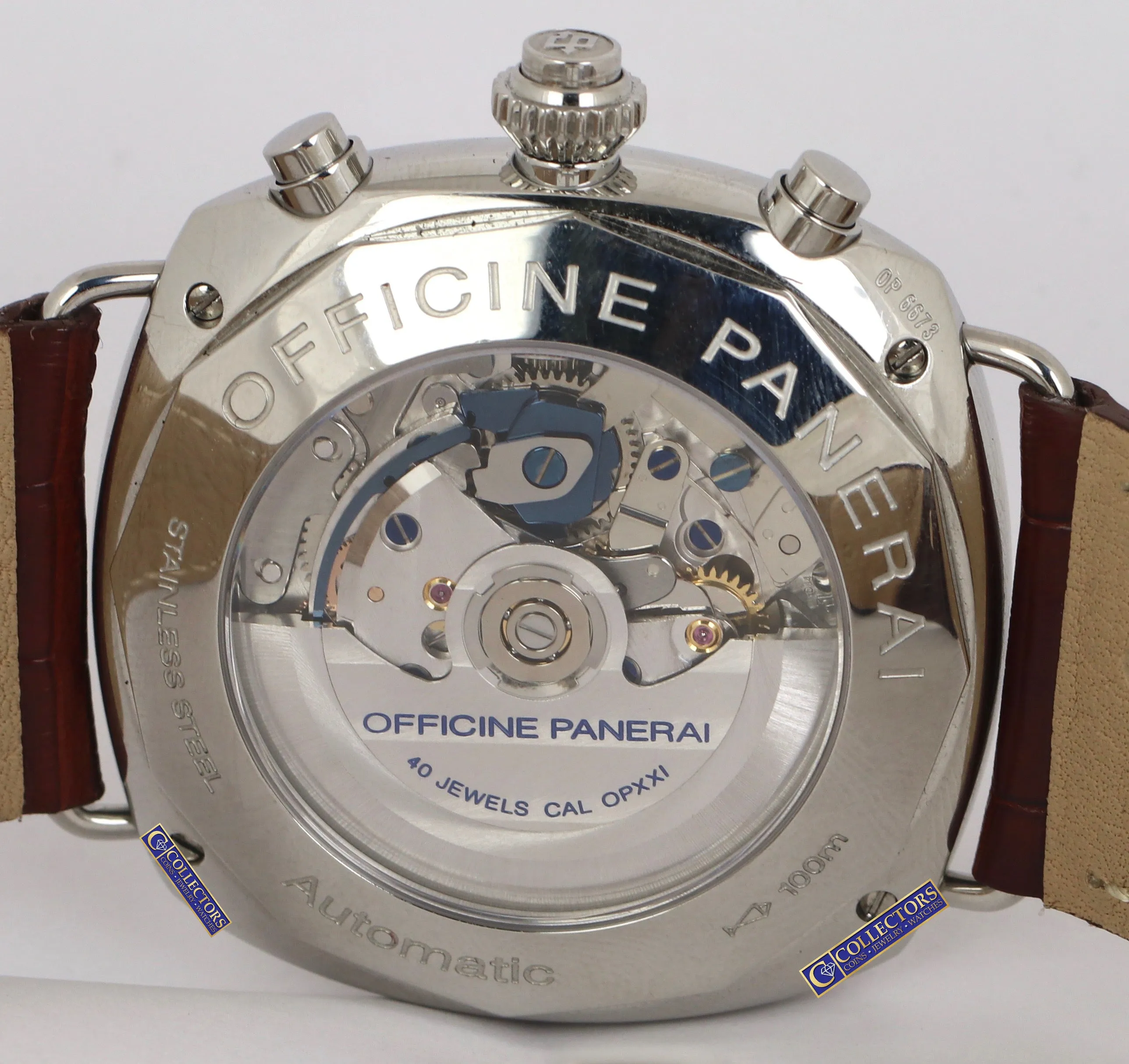 MINT Panerai Radiomir Chronograph 1/8th Second PAM00246 Stainless PAM 246 45mm