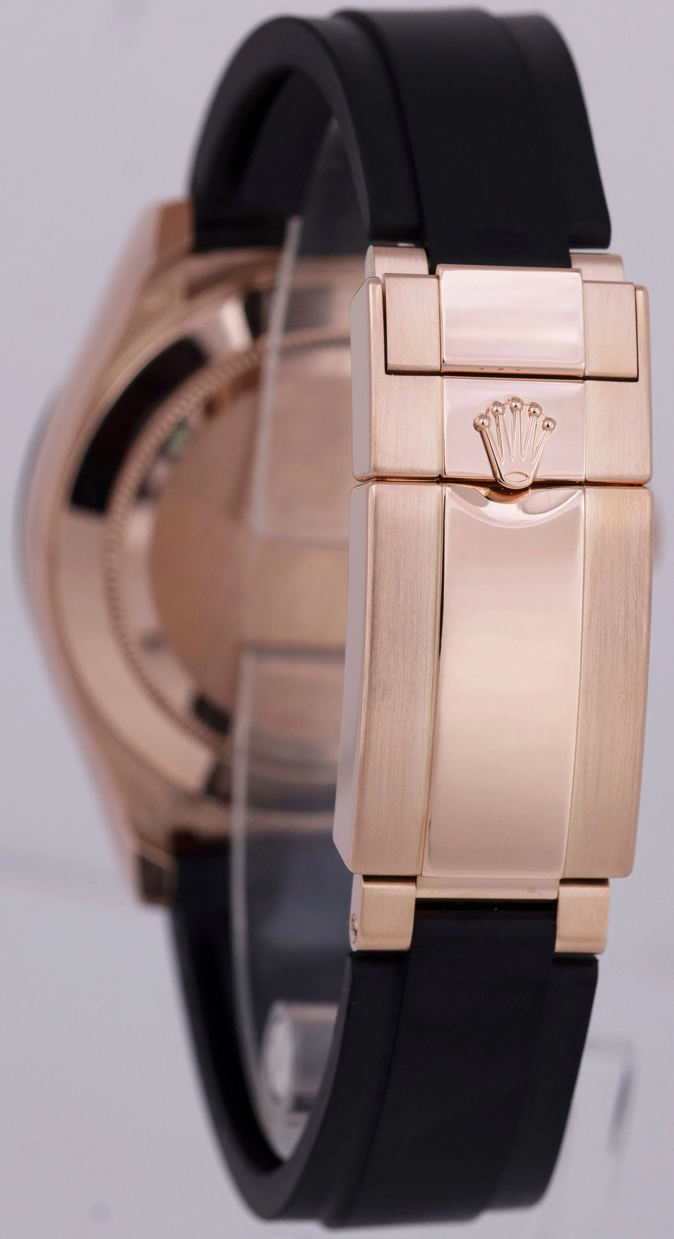 MINT PAPERS Rolex Daytona CHOCOLATE Arabic Rose Gold 116515 40mm Oysterflex BOX
