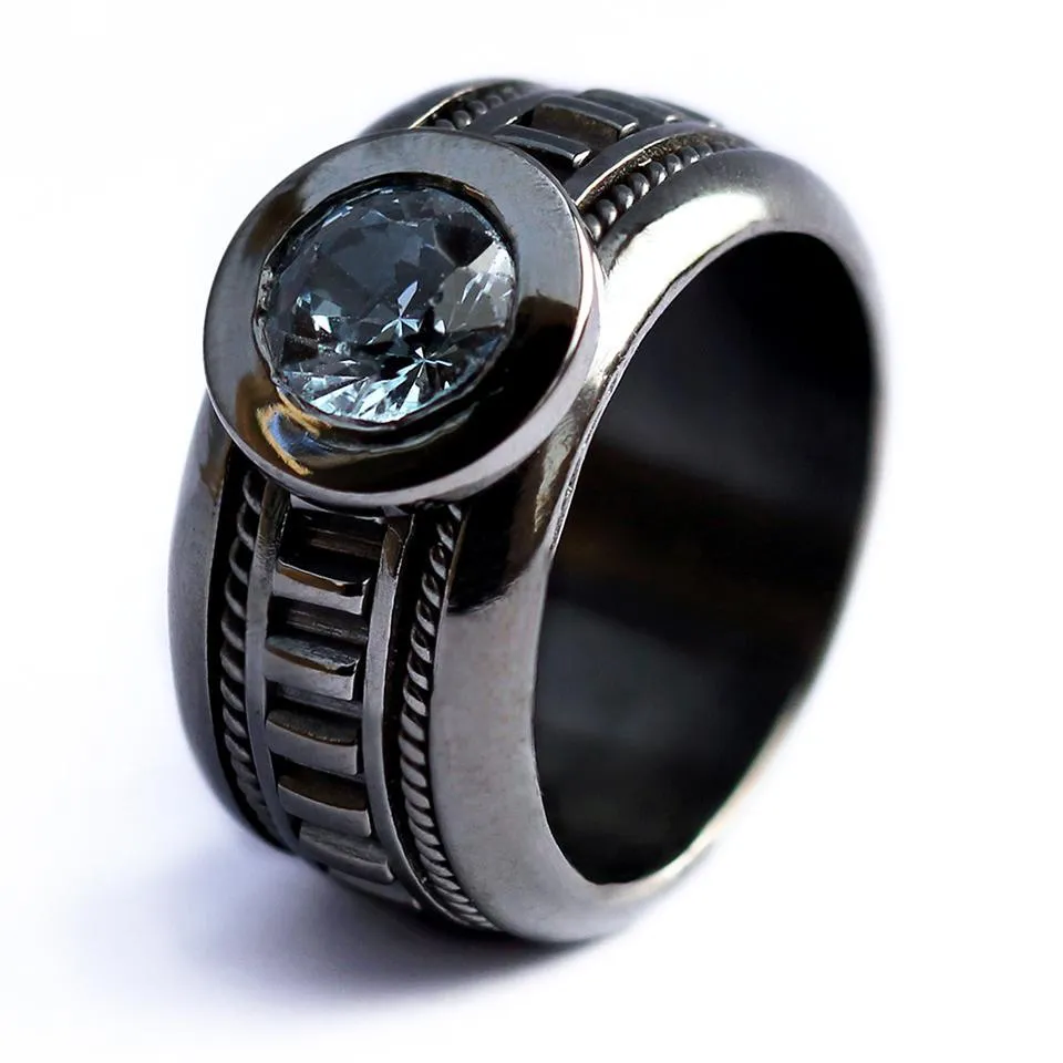 Misti- custom mens wedding bands