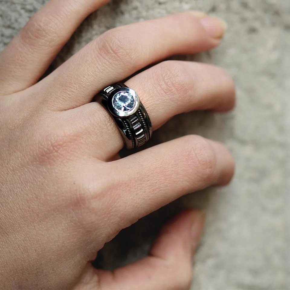 Misti- custom mens wedding bands