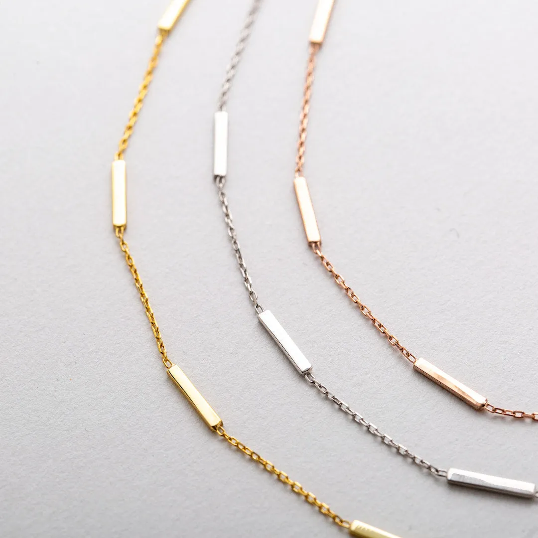 Multi Bar Necklace