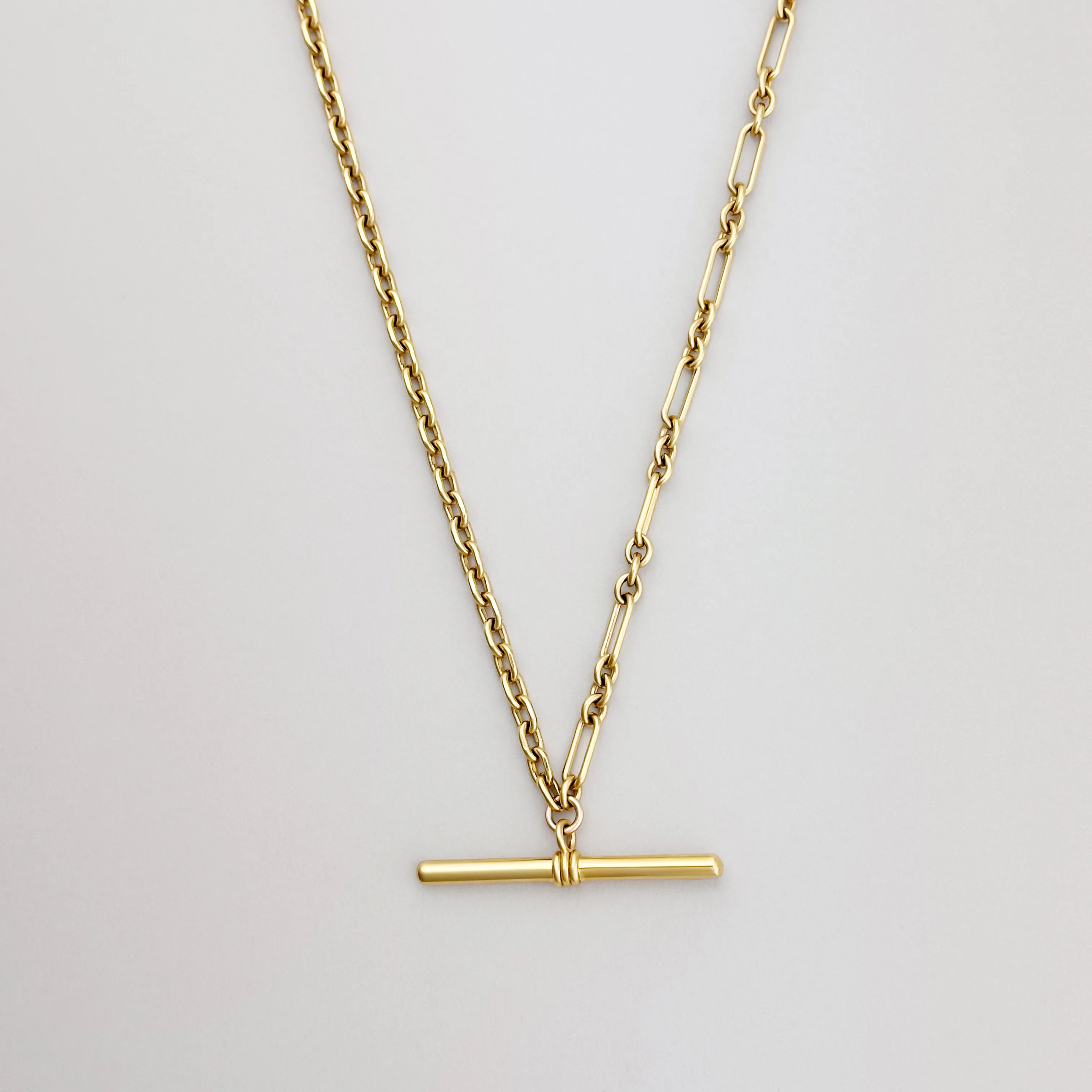 Multi Chain Bar   Love Token Necklace