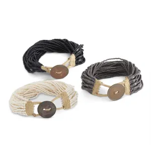 Multi Strand Seed Bead Bracelets