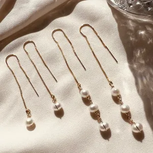 MURIA THREADER EARRINGS