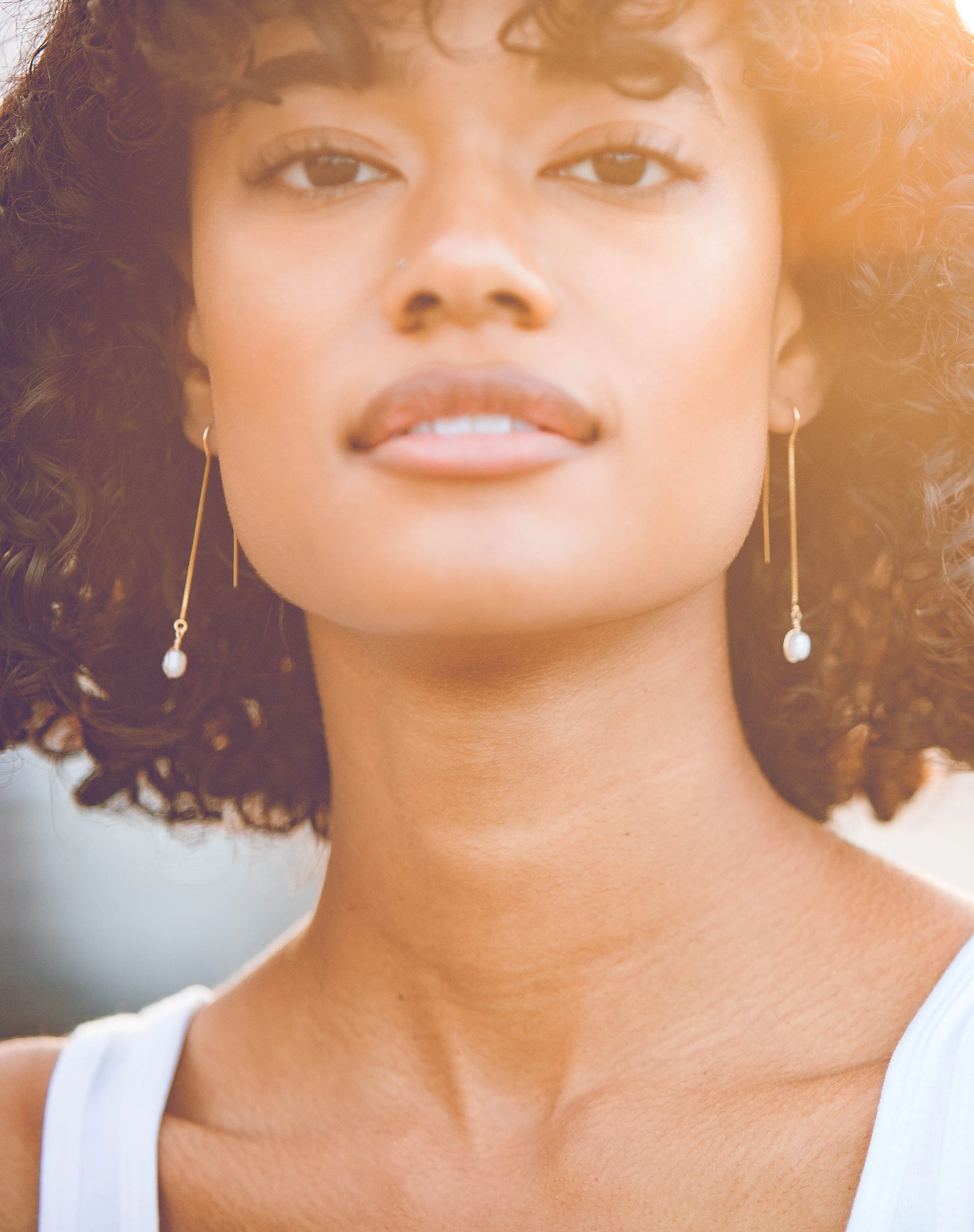 MURIA THREADER EARRINGS