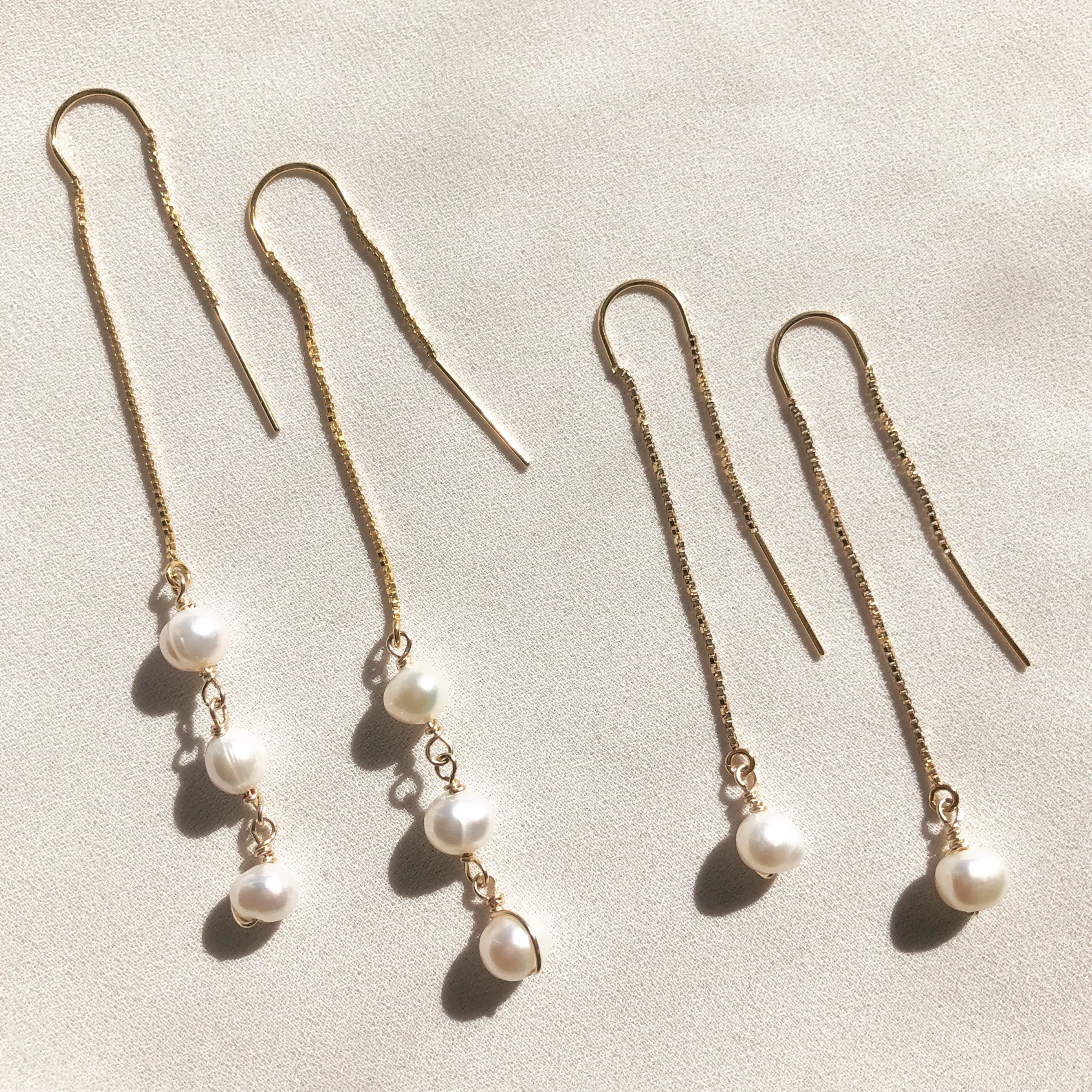 MURIA THREADER EARRINGS