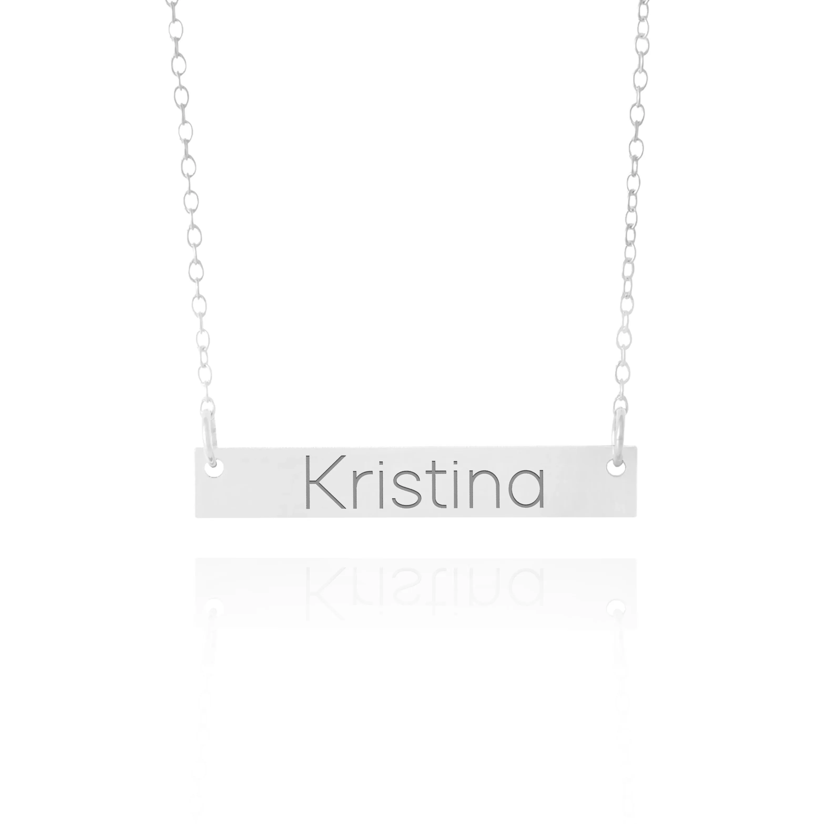 Name Bar Necklace