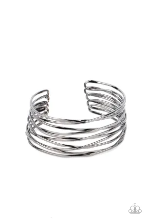 Nerves of Steel - Black (Gunmetal) Bracelet