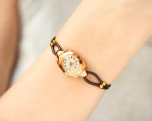 New old stock cocktail watch for women Ray, dainty evening watch for women vintage, gold shade timepiece rare watch jewelry women gift wife