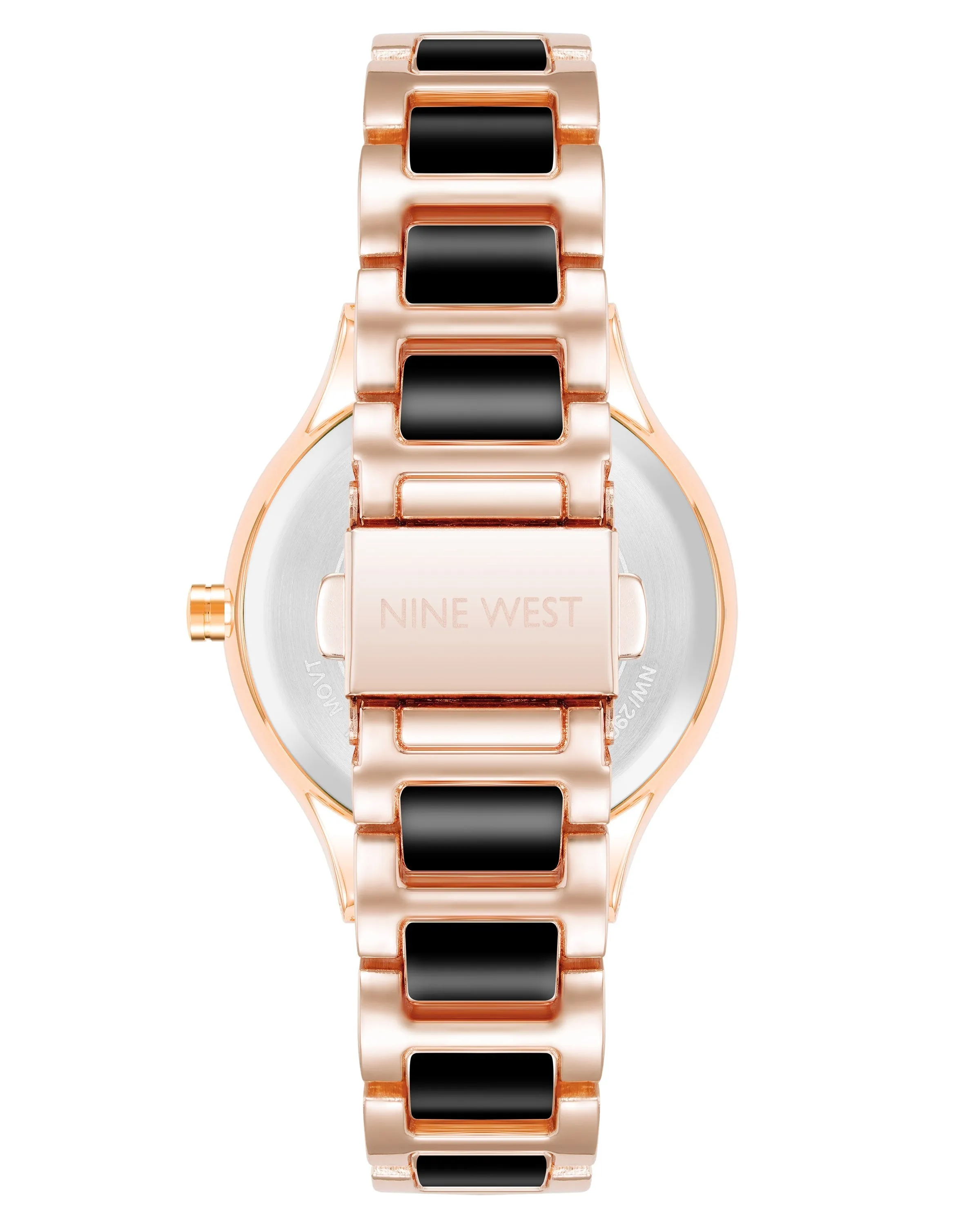 Nine West Black Dial Analog Watch For -  Ladies NW-2908BKRG
